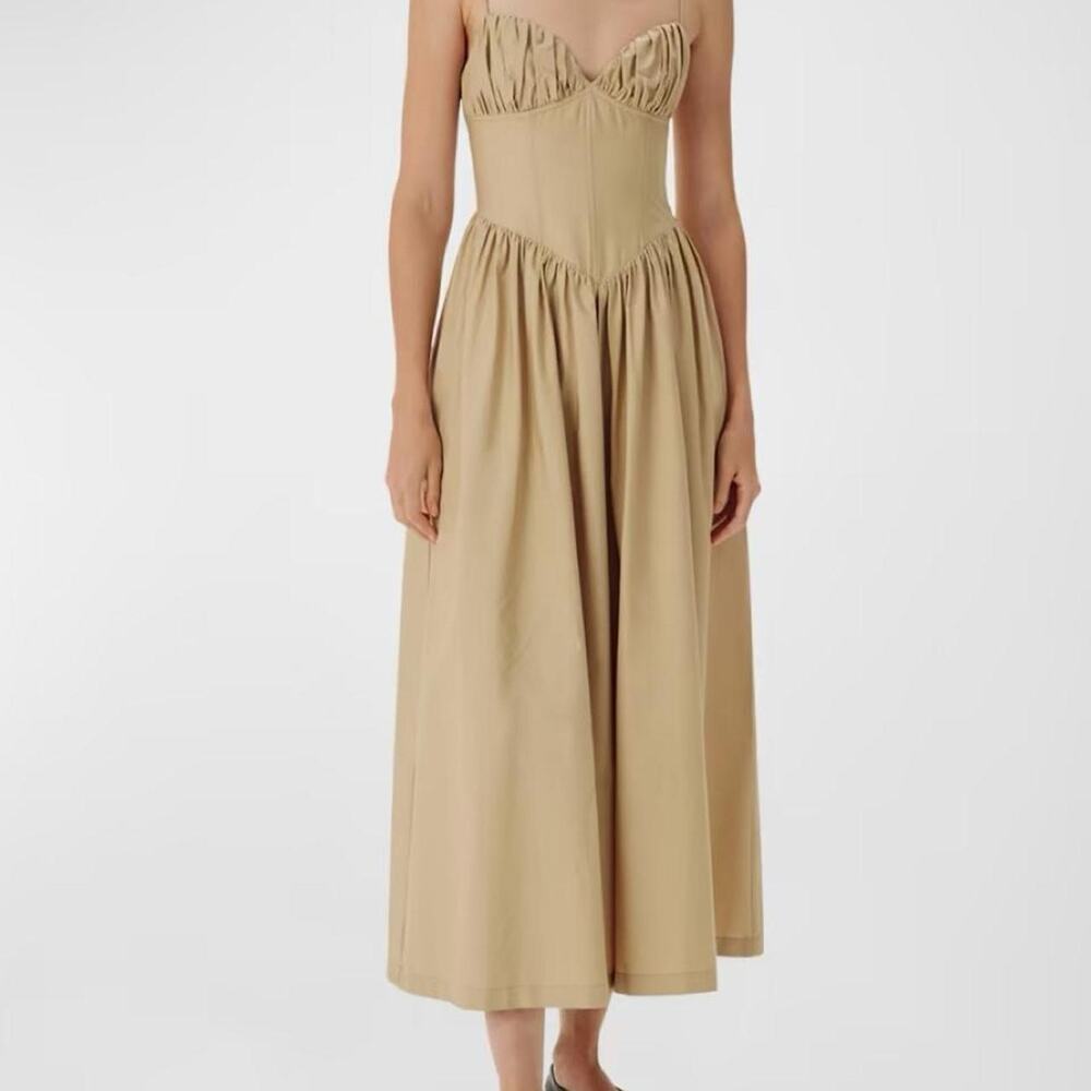 Tan ronny kobo midi dress